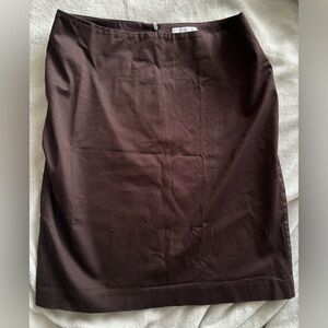 New York and Company Brown Skirt